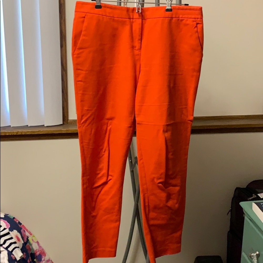 Orange work pants